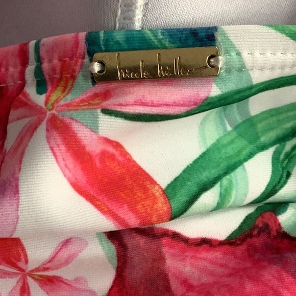 Nicole Miller Twisted Bandeau Flyaway Swimdress. Size Small New With Tags - Picture 9 of 9